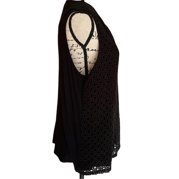 Talbots Crocheted Sleeveless Top - Picture 4 of 11